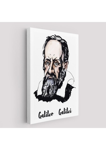 Galileo Galilei Dekoratif Kanvas TABLO-5915