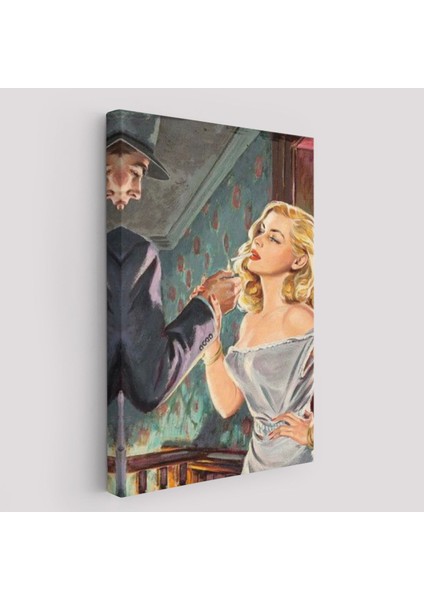 Luther Gordon Tarafından Yazılan "özgür ve Kolay" Kanvas TABLOSU-5255