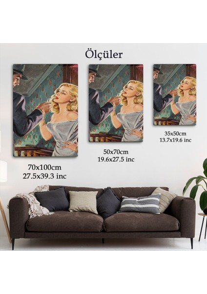 Luther Gordon Tarafından Yazılan "özgür ve Kolay" Kanvas TABLOSU-5255