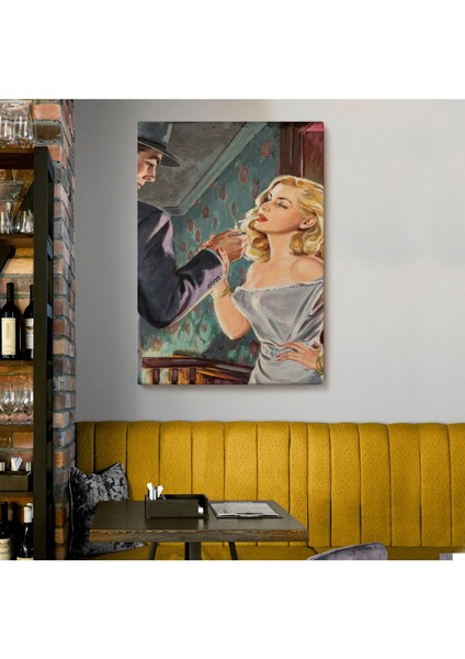 Luther Gordon Tarafından Yazılan "özgür ve Kolay" Kanvas TABLOSU-5255