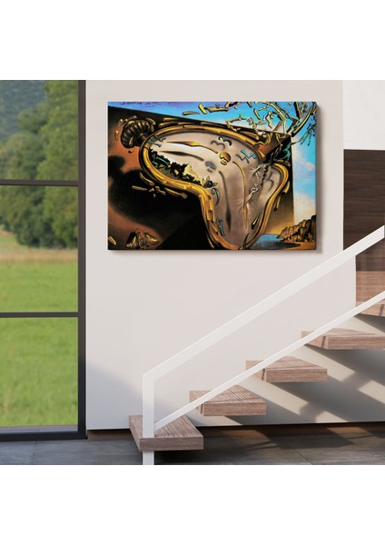 Salvador Dali'nin Eriyen Saat Belleğin Azmi TABLOSU-6599 indirimleri
