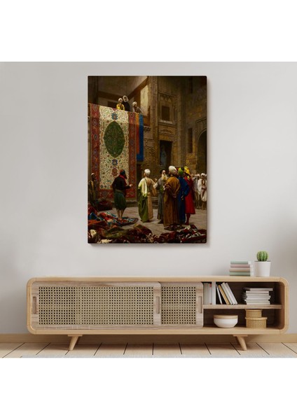 Osman Hamdi Bey'in Halı Tüccarı Isimli Eseri Kanvas TABLO-5123