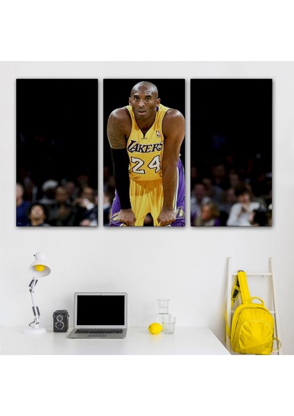 Kobe Bryant Los Angeles Lakers Kanvas Tablo / Black MAMBA-5149 modelleri