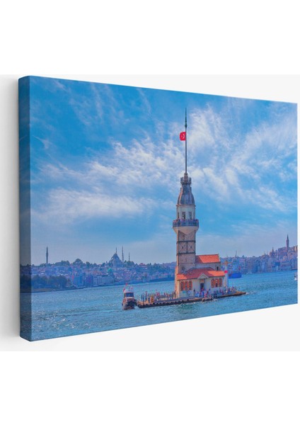 Kız Kulesi Dekoratif Kanvas TABLO-6513