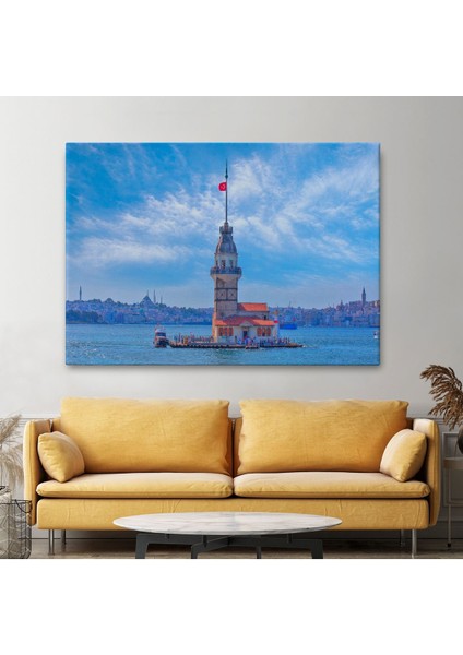 Kız Kulesi Dekoratif Kanvas TABLO-6513 fiyatları