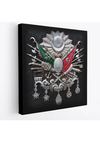 Osmanlı Tuğrası Dekoratif Kanvas TABLO-5803