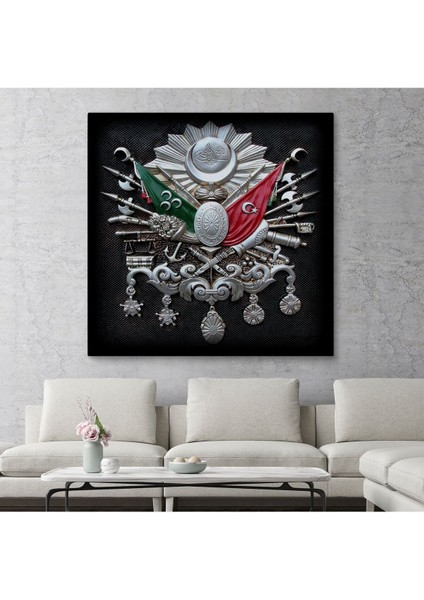 Osmanlı Tuğrası Dekoratif Kanvas TABLO-5803 fiyatları
