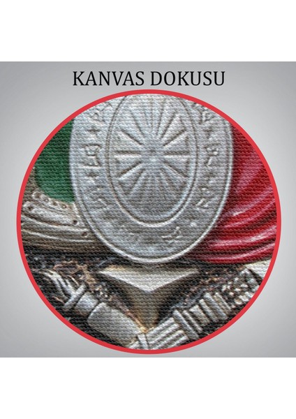 Osmanlı Tuğrası Dekoratif Kanvas TABLO-5803 indirimleri