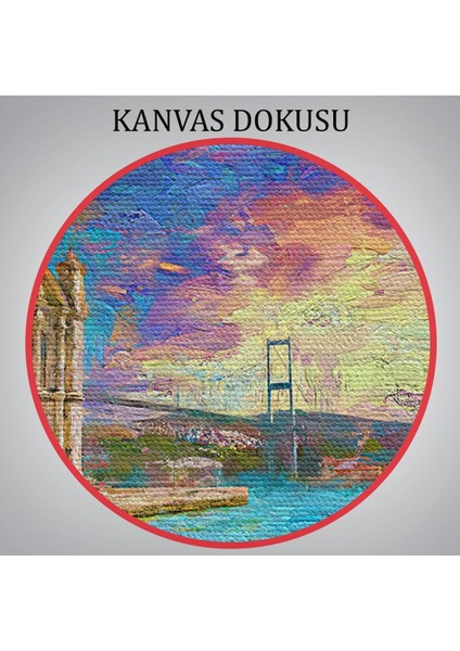 Fırça Darbeleri ile Soyut Yağlıboya Görünüm Dekoratif Kanvas Duvar Tablosu(Tek PARÇA)-3760 indirimleri