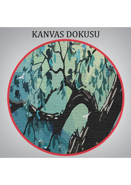 Modern Soyut Tarzda Altın Geyikler Dekoratif TABLO-3687