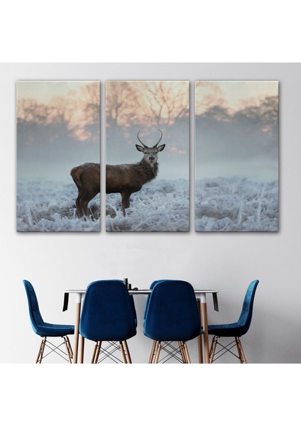 Geyik Dekoratif Kanvas Tablo 1166 modelleri