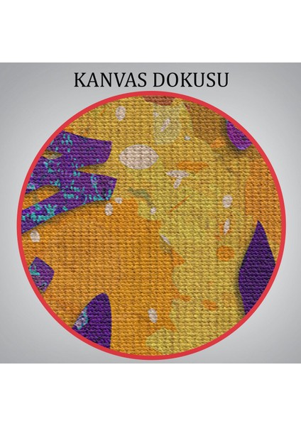 Saygı Duyulan Yüce Allah Yazılı Dekoratif Kanvas Tablo -3338