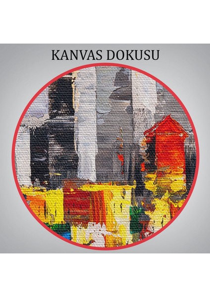 New York Şehir Manzarası Yağlıboya Görünüm Dekoratif Kanvas Duvar TABLOSU-3557