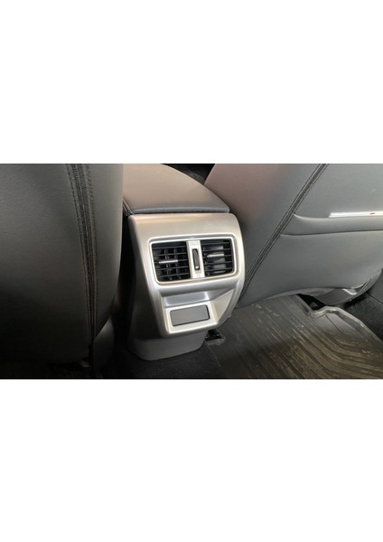 Honda - Cıvıc Fe1 2022+ Uyumlu Arka Klıma Panel Kaplama - Silver fiyatları