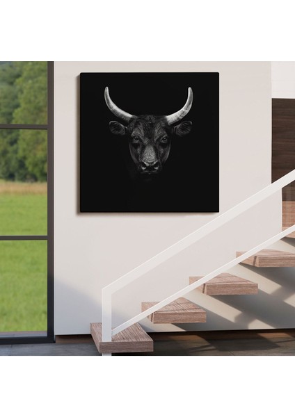 Boğa Dekoratif Kanvas TABLO-5809 fırsatları