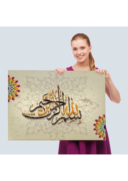 Islami Dini Kanvas Duvar TABLOSU-3269 fırsatları