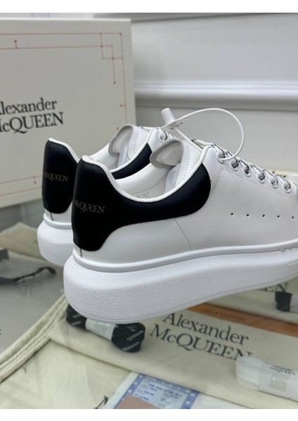 Oversize Beyaz Erkek Deri Sneaker indirimleri