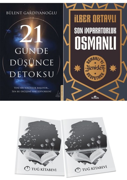 21 Günde Düşünce Detoksu ve Son Imparatorluk Osmanlı + Hediyeli