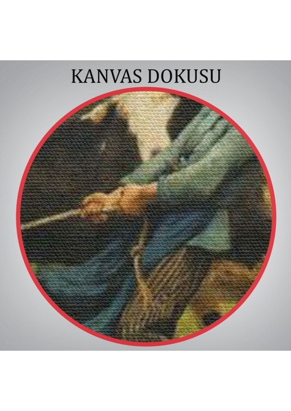 Ineği Çeken Köylü Kızı Duvar TABLOSU-6522