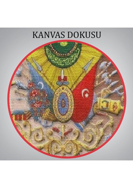 Osmanlı Padişahlarının Tümü Dekoratif Duvar TABLOSU-6549