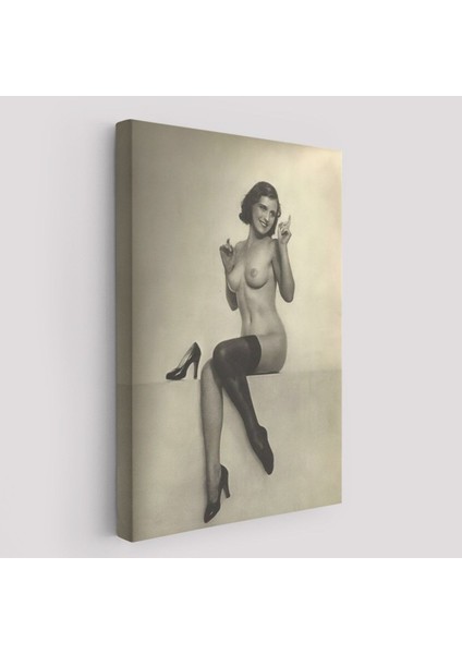 William Mortensen Tarafından Külkedisi Kanvas TABLO-5261