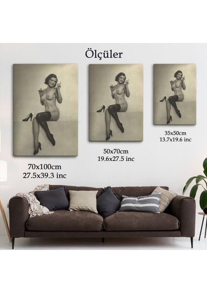 William Mortensen Tarafından Külkedisi Kanvas TABLO-5261