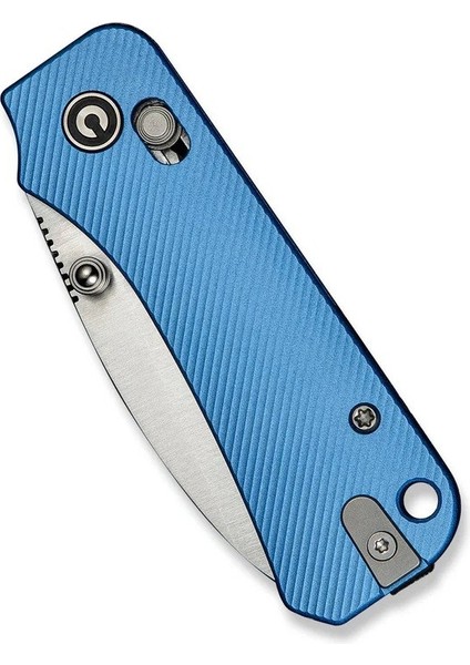 Baby Banter 2 Thumb Stud & Crossbar Lock Knife Blue Aluminum Handle Çakı indirimleri