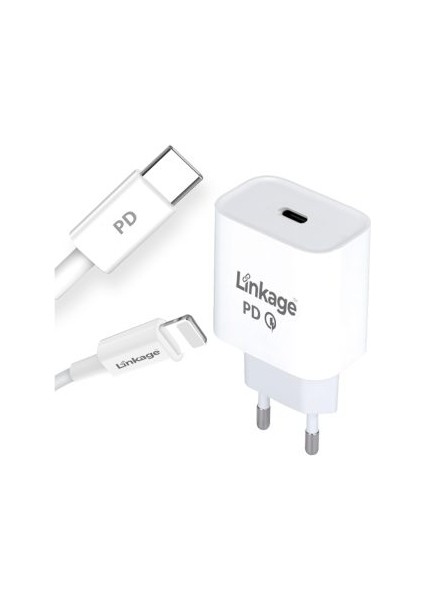 Linkage Hızlı Lightning Kablolu Seyahat Şarjı Lkc-27