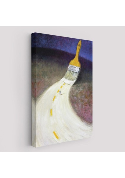 Kendi Yolunu Çiz Duvar TABLOSU-6071