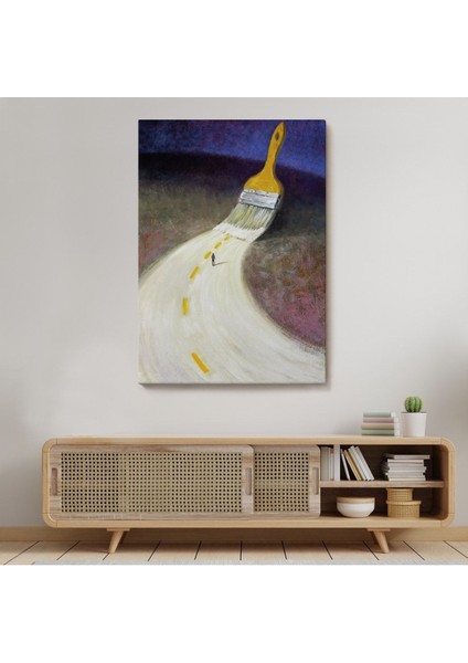 Kendi Yolunu Çiz Duvar TABLOSU-6071