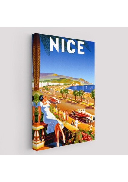 Nice Sahil Yolu Duvar TABLOSU-6440