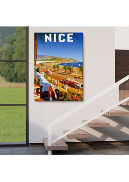 Nice Sahil Yolu Duvar TABLOSU-6440 fırsatları
