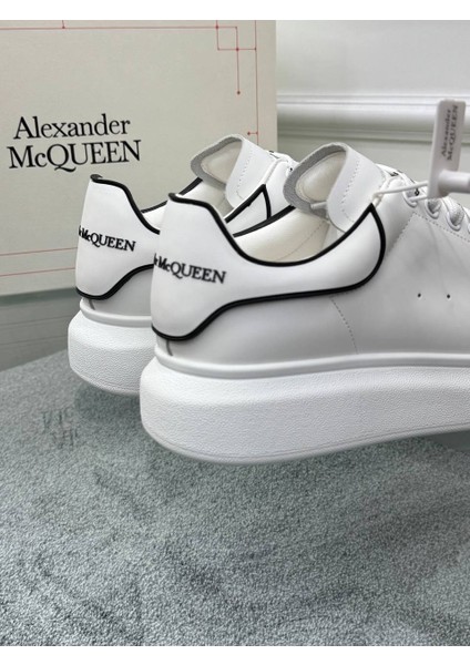 Oversize Beyaz Erkek Deri Sneaker modelleri