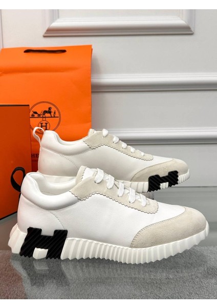 Logo Detaylı Beyaz Erkek Sneaker indirimleri