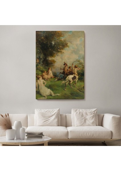 Eugene Fromentin'in Sentorlar, At Adamlar TABLOSU-6326 fiyatları