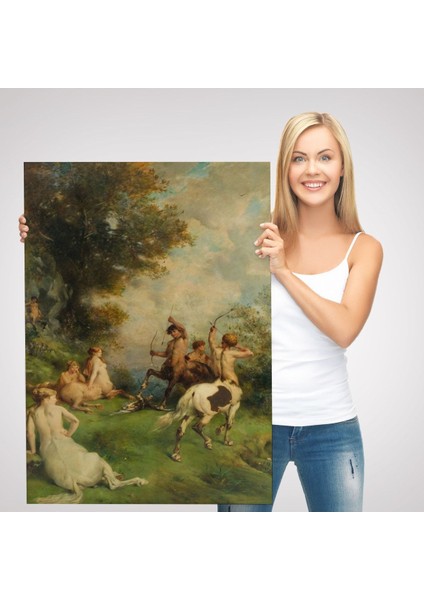 Eugene Fromentin'in Sentorlar, At Adamlar TABLOSU-6326 modelleri