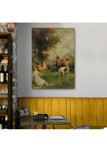 Eugene Fromentin'in Sentorlar, At Adamlar TABLOSU-6326