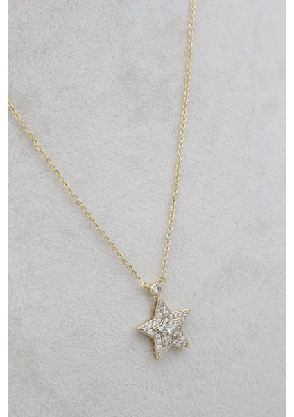 Stil Incisi/xupıng Jewelry Yıldız Zirkon Taşlı Kolye fiyatları