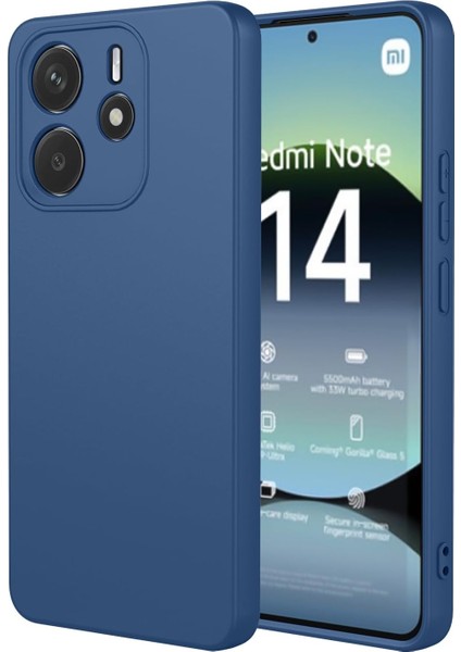 Xiaomi Redmi Note 14 4g ile Uyumlu Kılıf Soft Premium Yumuşak Silikon Telefon Kılıfı Kapak