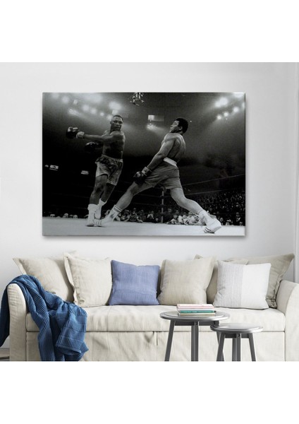 Muhammed Ali-Joe Frazier Tablosu, Spor Salonu Motivasyon TABLOSU-5089 fiyatları