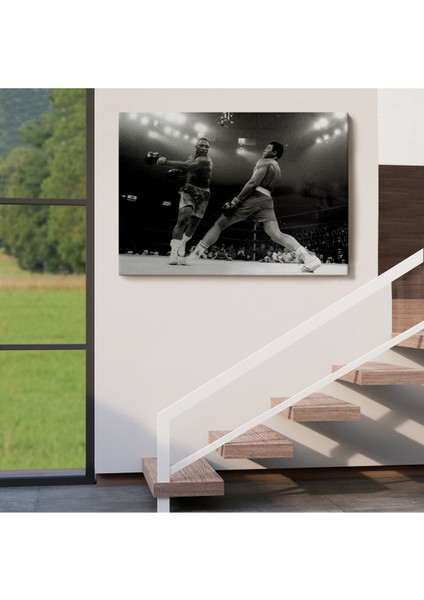 Muhammed Ali-Joe Frazier Tablosu, Spor Salonu Motivasyon TABLOSU-5089 indirimleri