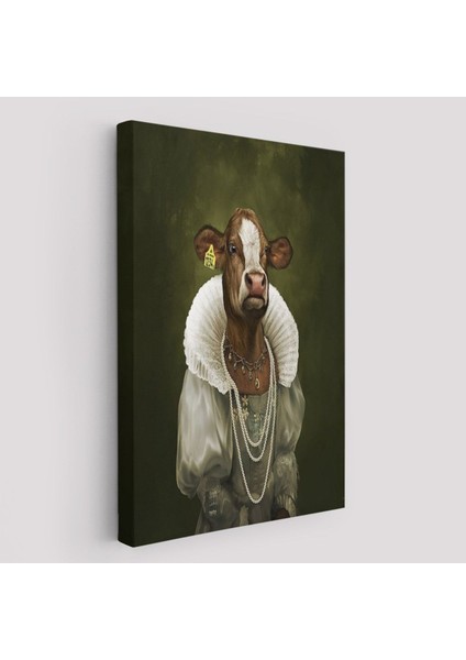 Ortaçağ Soylu Dana Duvar TABLOSU-6045