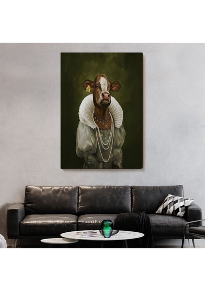 Ortaçağ Soylu Dana Duvar TABLOSU-6045 fiyatları