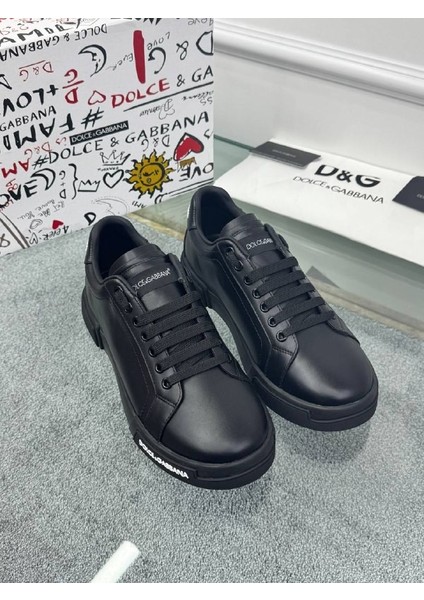 Logo Detaylı Erkek Sneaker