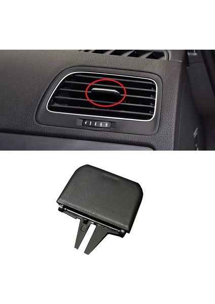 Volkswagen Golf 7 / 7,5 İle Uyumlu Ön Göğüs Klima Havalandırma Izgarası Yönlendirme Klipsi 5G1819703 5G1819704 5G1819728