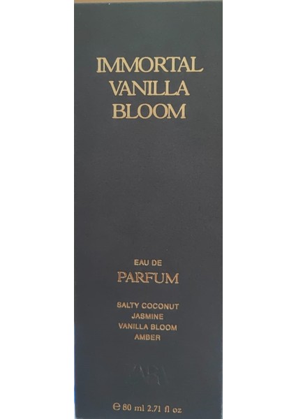 IMMORTAL VANILLA BLOOM EDP 80ML (2.71 fırsatları