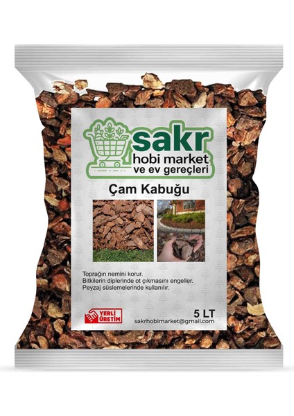 Çam Kabuğu Dekoratif Çam Kabuğu