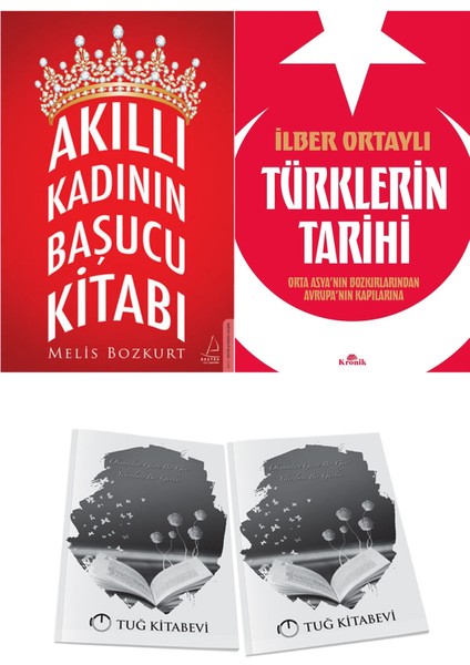 Akıllı Kadının Başucu Kitabı ve Türklerin Tarihi + Hediyeli