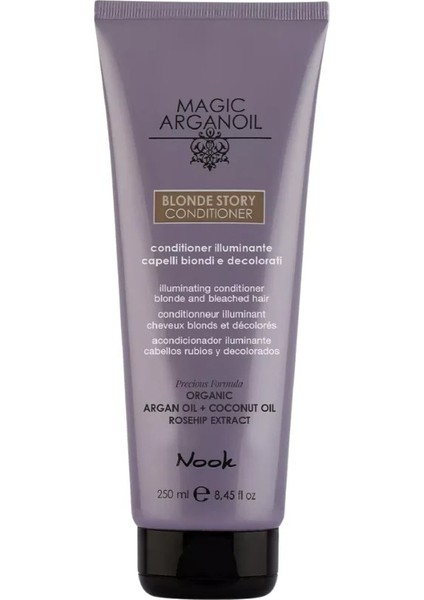 Magic Arganoil Blonde Story Sarı Saçlar Için Parlatıcı Saç Kremi 250 ml