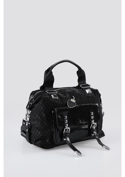 Monolisa Home CCS 17681 Lüks Gösterişli Siyah Renk El Kol Çantası fiyatları